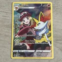 Pokemon Braixen TG01/TG30 Silver Tempest Trainer Gallery Holo Ultra Rare NM/MINT - Image 1
