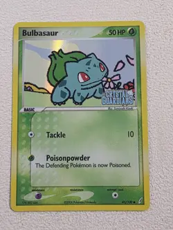 Pokemon Bulbasaur Reverse Holo Stamped 45/100 EX Crystal Guardians (CREASE) - Image 1