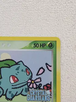 Pokemon Bulbasaur Reverse Holo Stamped 45/100 EX Crystal Guardians (CREASE) - Image 3