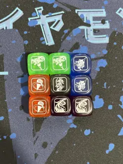 9 Dice Set Battles of Legend Chapter 1 BLC1 Yu-Gi-Oh! - Image 1