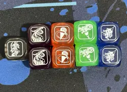 9 Dice Set Battles of Legend Chapter 1 BLC1 Yu-Gi-Oh! - Image 2