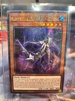 Crystal Shark [Quarter Century Secret Rare] RA03-EN031 YuGiOh Quarter Century Bo - Image 1