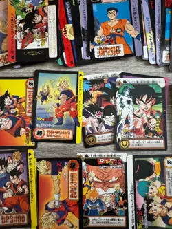 HUGE Dragon Ball Z Vintage Lot 150+ Cards Bandai 1992-1995 & Amada PP Japan - Image 5