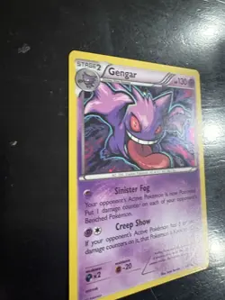 Pokemon Gengar TCG Reverse Holo Rare Card XY Breakthrough 60/162 NM-LP - Image 2