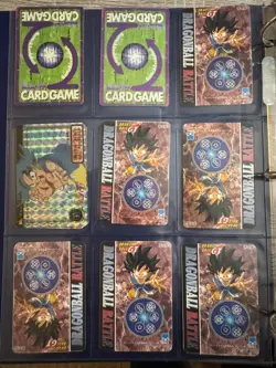 Huge Dragon Ball Z/GT Mixed 150+ Card Lot Vintage Amada, Bandai, Hero Cardass - Image 2