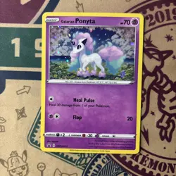 Galarian Ponyta SWSH013 SWSH: Sword & Shield Promo Cards Holo - Image 3