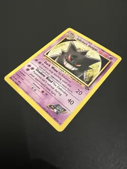 Sabrina’s Gengar 29/132 Gym Challenge Unlimited 2000 Pokemon Card Rare NM - Image 3