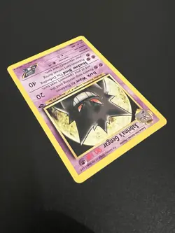 Sabrina’s Gengar 29/132 Gym Challenge Unlimited 2000 Pokemon Card Rare NM - Image 4