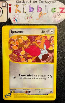 Spearow 130/165 LP Non Holo Fall Autumn Art Expedition Pokemon Card! - Image 1