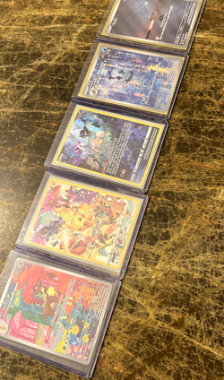 Pokemon Cards IR (Illustration Rare) lot - 5 cards pack fresh - Image 2