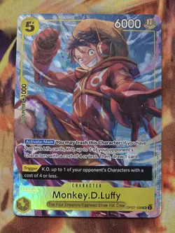 Monkey.D.Luffy (Illustration Box Vol.3) OP07-109 One Piece Promotion Cards Foil - Image 1