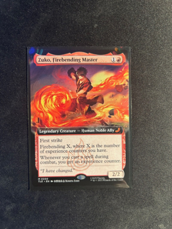Zuko, Firebending Master (Extended Art) Normal - MTG Avatar: The Last Airbender - Image 1