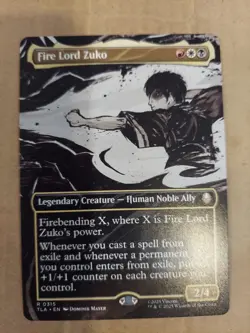 Fire Lord Zuko (Borderless) Avatar: The Last Airbender Regular - Image 1