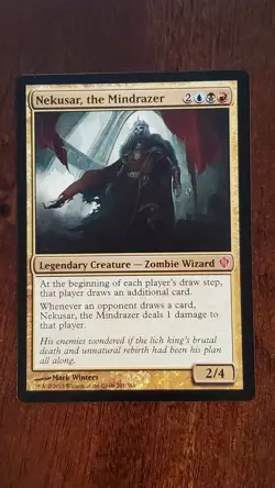 Nekusar, the Mindrazer Commander 2013 EX/LP #201 MTG Magic the Gathering - Image 1