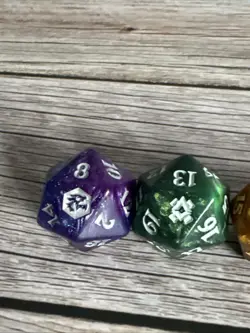 Magic The Gathering Oversized 20 Sided Spindown Dice (Lot Of 4) - Image 2