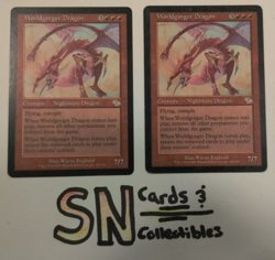 2x Worldgorger Dragon (Judgment)! SP/PL - Free Shipping! - Image 1