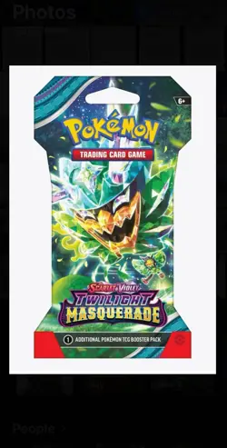 🚨 4 packs of Pokemon Scarlet & Violet: Twilight Masquerade Sleeved Booster Pack - Image 1
