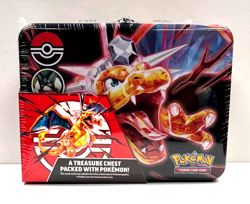 2023 Pokemon Scarlet & Violet Charizard Lunch Box Tin New Factory Sealed - Image 1