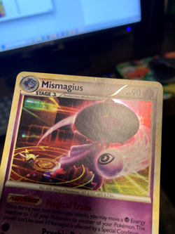 Pokemon TCG: Mismagius #5/95 - Heart Gold/Soul Silver Unleashed - Rare Holo - MP - Image 3