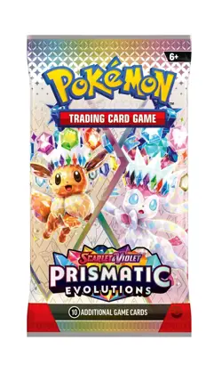 4 Packs of Pokemon TCG Prismatic Evolutions Booster Pack Unopened / Sealed - Image 1
