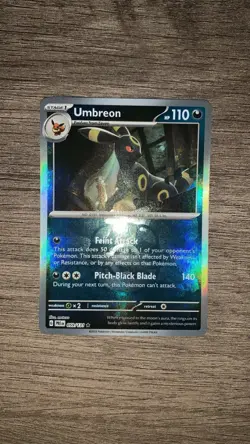 Umbreon Master Ball 059 Pokemon Prismatic Evolution 2025 NM 🔥🔥🔥 - Image 1