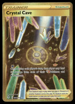 Crystal Cave Secret Rare SWSH07: Evolving Skies 230/203 NM Pokemon TCG - Image 1