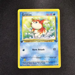 Goldeen #053 1st Edition Jungle Set Original Series WOTC Pokemon TCG - Image 1