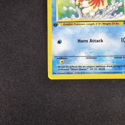 Goldeen #053 1st Edition Jungle Set Original Series WOTC Pokemon TCG - Image 2