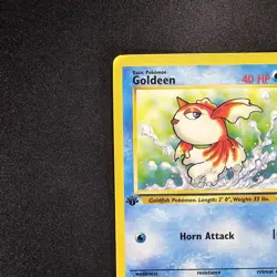 Goldeen #053 1st Edition Jungle Set Original Series WOTC Pokemon TCG - Image 3