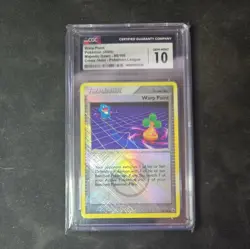 2008 POKEMON 88/100 WARP POINT CROSSHOLO LEAGUE MAJESTIC DAWN CGC 10 - Image 1