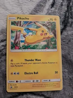 Pokemon TCG Pikachu Sun & Moon SM04 Promo Promo - Image 1