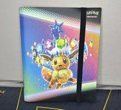 Prismatic Evolutions Binder Pokemon TCG Scarlet & Violet 9 Pocket - Image 1