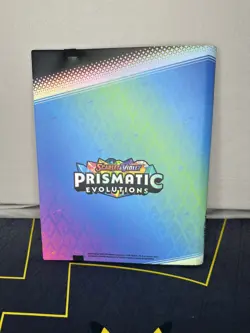 Prismatic Evolutions Binder Pokemon TCG Scarlet & Violet 9 Pocket - Image 2