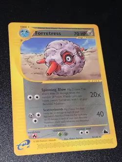 Pokemon Forretress Skyridge 9/144 LP/NM Rare! Wotc Vintage Collection - Image 2