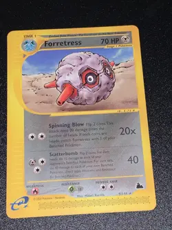 Pokemon Forretress Skyridge 9/144 LP/NM Rare! Wotc Vintage Collection - Image 4