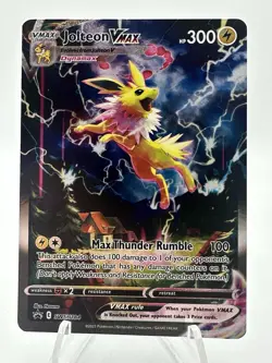 Jolteon VMAX SWSH184 Sword & Shield Black Star Promo Pokemon TCG - Image 1