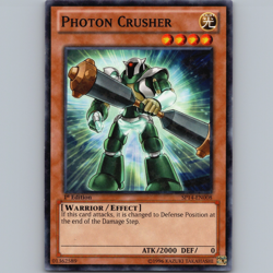 Yugioh Photon Crusher SP14-EN008 1st Edition Starfoil Rare Holo - NM - Image 1