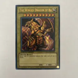 The Winged Dragon of Ra YGLD-ENG03 Limited Ultra Rare Yu-Gi-Oh! (HOLO, NM) - Image 1