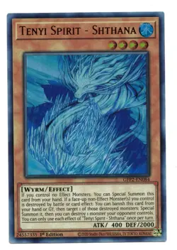 Yu-Gi-Oh Card: Tenyi Spirit - Shthana GFP2-EN084 Ultra Rare 1st Edition! NM - Image 1