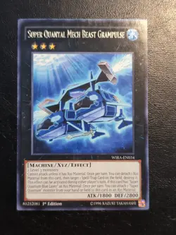 Yu-Gi-Oh! RARE CARD SUPER QUANTAL MECH BEAST GRAMPULSE WIRA-EN034 1ST NM/VLP - Image 1