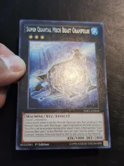 Yu-Gi-Oh! RARE CARD SUPER QUANTAL MECH BEAST GRAMPULSE WIRA-EN034 1ST NM/VLP - Image 2