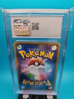 Pikachu 208/S-P Yu Nagaba Japanese Pokemon (2021) PROMO Card CGC 10 - Image 3