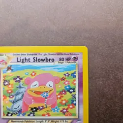 Light Slowbro 51/105 Pokemon Neo Destiny Uncommon Card - LP - Image 3