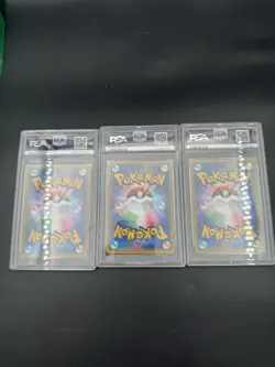 POKEMON PIKACHU PONCHO 1x CHARIZARD X, 2x RAYQUAZA (3 Cards) - Image 5