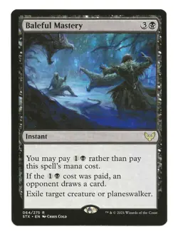 Baleful Mastery MTG Instant Card Strixhaven: School of Mages 1x NM - Image 1