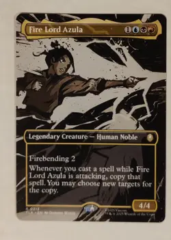 MTG Fire Lady Azula Boarderless Avatar NM Card Number 313 - Image 1
