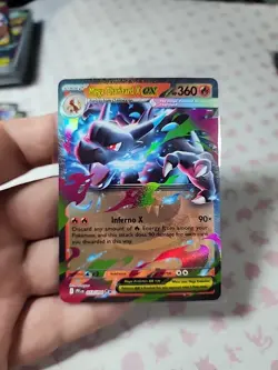 Mega Charizard X EX Double Rare Card 13/94 Pokemon Phantasmal Flames NM/M - Image 1