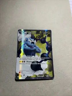 Thundurus 97/98 Full Art Pokemon TCG Black & White Emerging Powers Card NM - Image 1