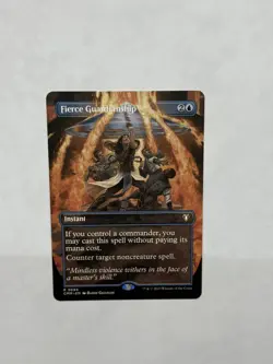 Fierce Guardianship 694 Borderless Commander Masters Set P r o x y High Quality - Image 4