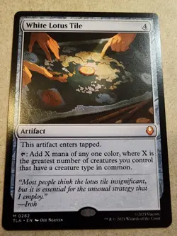 White Lotus Tile - #262 Regular - Avatar - Mtg - Image 1